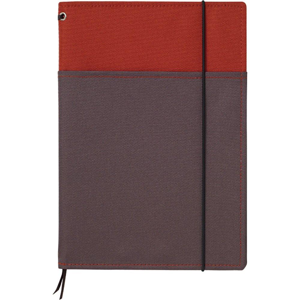

Kokuyo Notebook Systemic 40 Cover, Red/Gray, A5, A-Ruled, Sheets, No. 655A-2