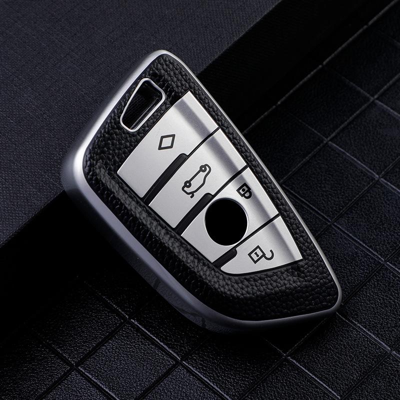 

New Fashion TPU Remote Car Key Case Cover Full Shell For Bmw F20 G20 G30 X1 X3 X4 X5 G05 X6 X7 G11 F15 F16 G01 G02 F48 Holder Keychain белый