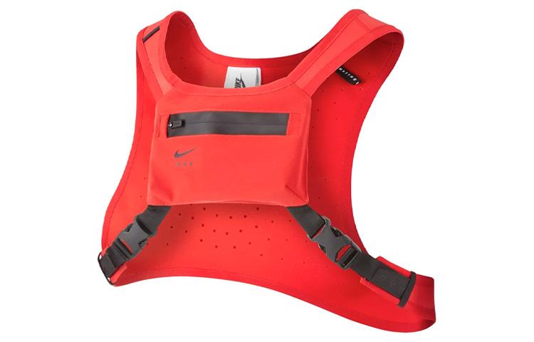 Nike Lab X MMW Коллаборация Полиэстер С Нейлоном Жилет Сумка Рюкзак Обычный Унисекс Красный CK1920-657 S