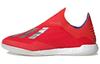 Adidas X 18+ IC/in Indoor Abrasion Resistant Abrasion Resistant Soccer Shoes Men's Red BB9382