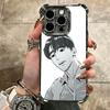 B-J A-Alex Anime Soft Phone Case For iPhone 15 16 17 Air 14 Pro Max 16E Plus 13 12 Mini Plating Anti-Fall Fundas