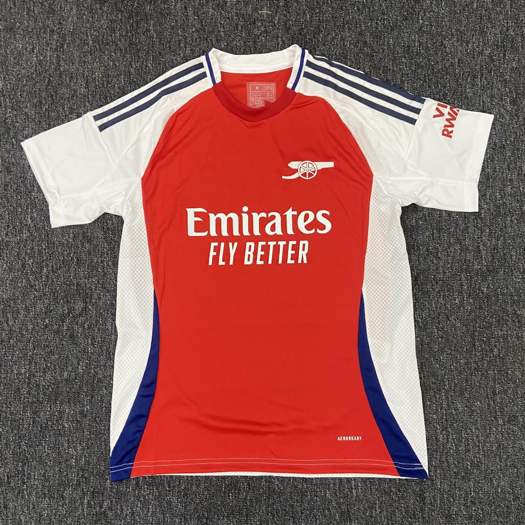 Cross-border Delivery 242526 Arsenal Short-sleeved Jersey, Star Number, Quality Printing Number, Spot Size T-shirt, Rest Assured To Shoot