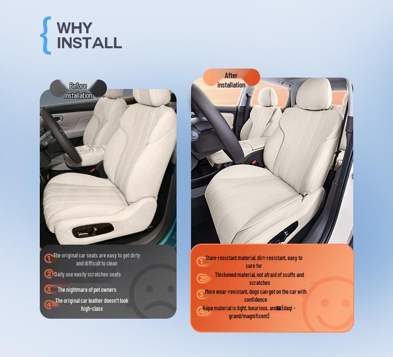 Roewe M7 2025 All-Season Breathable Seat Cushion Cover