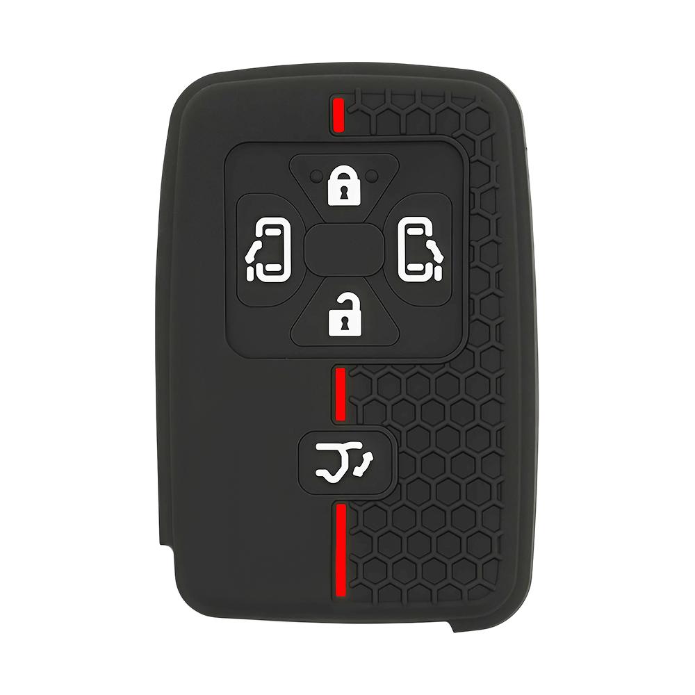 Silicone Car Key Case For Toyota Rav4 2008 Premio Auris Rukus Vanguard Estima Alphard Vellfire Cover Remote Fob Shell Key Holder