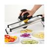Mandoline Slicer with Adjustable Stainless Steel Blade, 15.8Inch Vegetable Slicer and Kitchen Tool