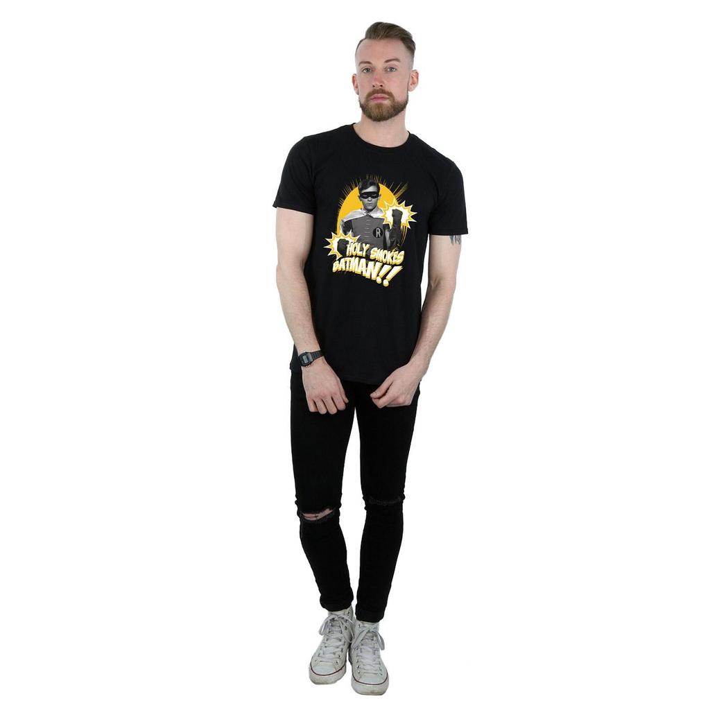 DC Comics Mens Batman TV Series Robin Holy s T-Shirt