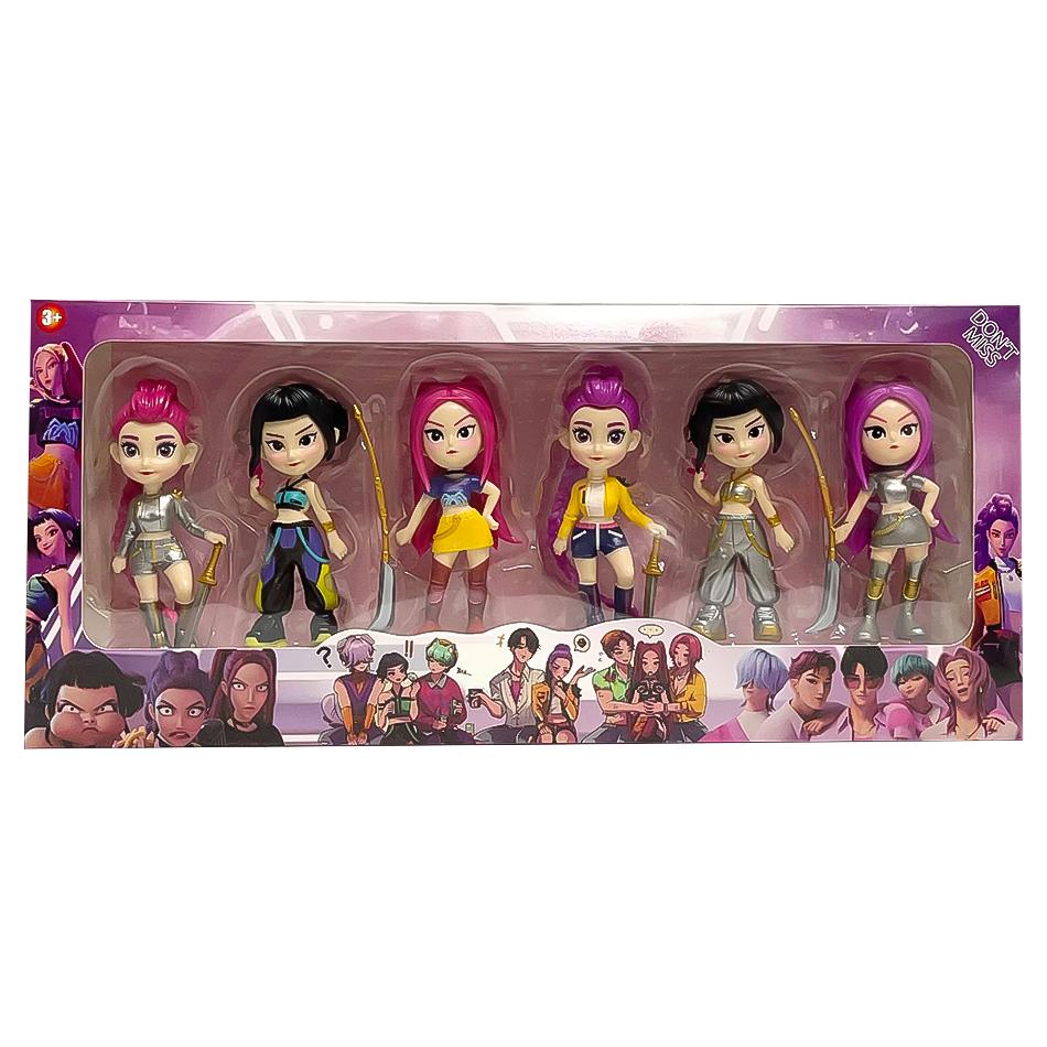 NEW Witch Huntress Squa Rumi Zoe Mira anime polyvinyl chloride character collection desktop trinkets Childrens New Year gift