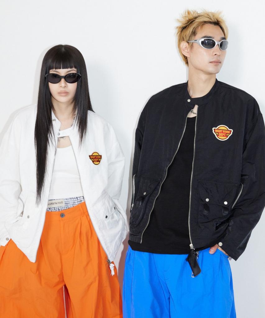Nightworkdept Utility Nylon Flight Jacket_Black