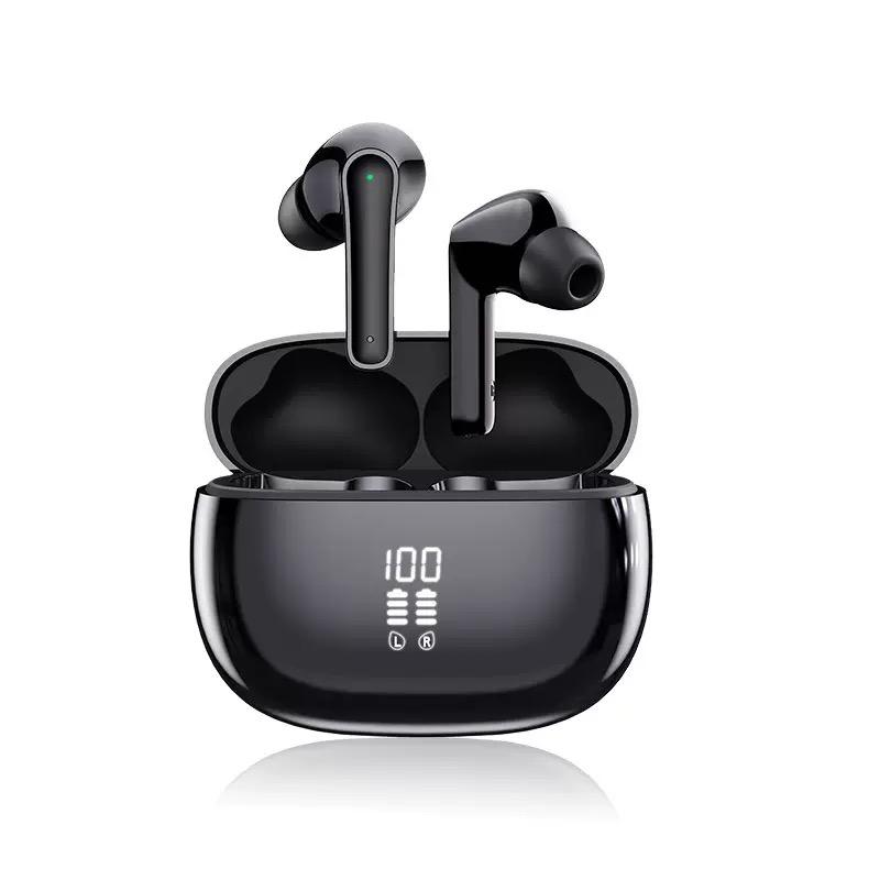 

Беспроводные наушники Bluetooth Наушники 40 часов воспроизведения Стерео Глубокие басы Светодиодный индикатор питания IPX7 Внутриканальные наушники с микрофоном для iPhone Android