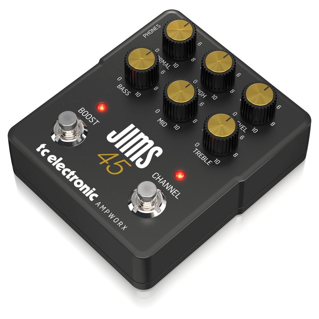 TC Electronic Guitar Preamp TC Ampworx Technology 2ch Design Independent Boost Celestion Official IR Headphone Out JIMS 45 PREAMP