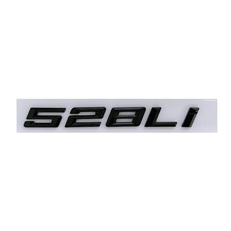 ABS Car Sticker Trunk Emblem Badge Fender Side Decals for BMW 520Li 528Li 530Li 730Li 740Li 750Li Letters Decoration