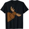 Cute Moose Elk Deer Funny Alaska Moose T-Shirt