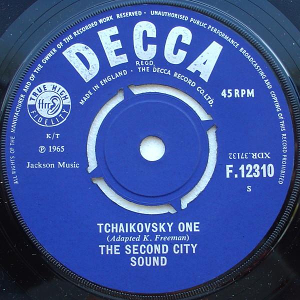

7inch Record SECOND CITY SOUND - Tchaikovsky One F12310 Decca 1966 UK Rock Used
