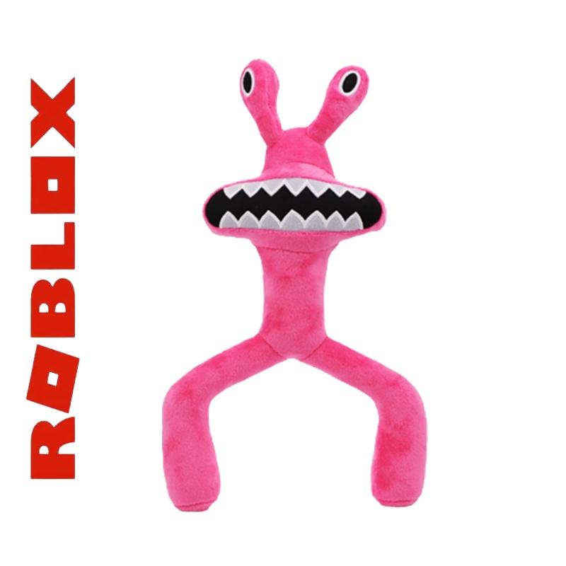 Roblox Rainbow Friends Plush Toy Pink Frog Stuffed Doll Kids Baby Birthday Gifts