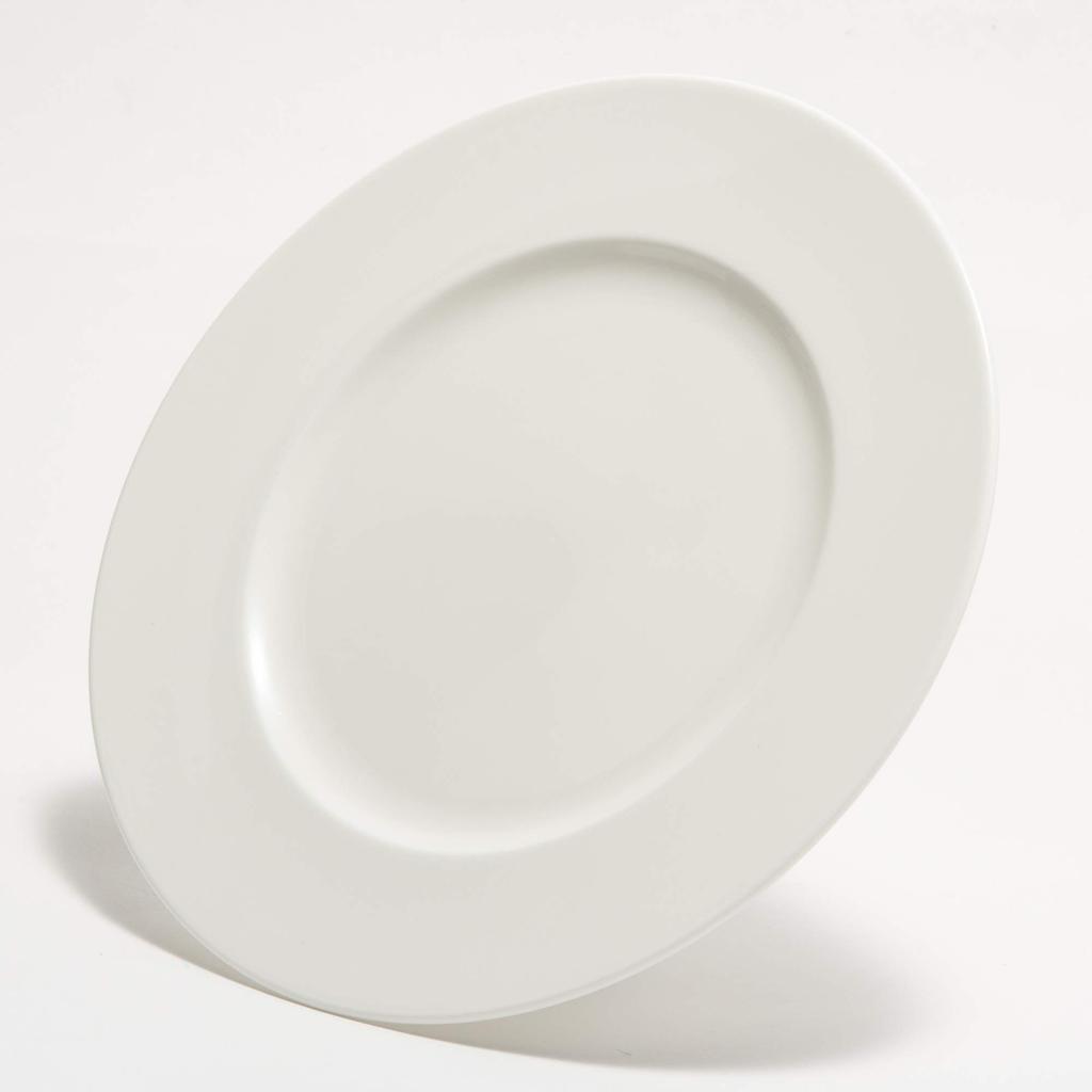 NARUMI Terrace Plain Plate, White, 21.5cm, Dessert, Microwave Safe, Made In Japan, 51137-5735
