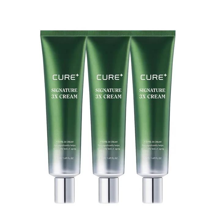 [Kim Jung Moon Aloe] Cure 3X Cream 3 Pieces