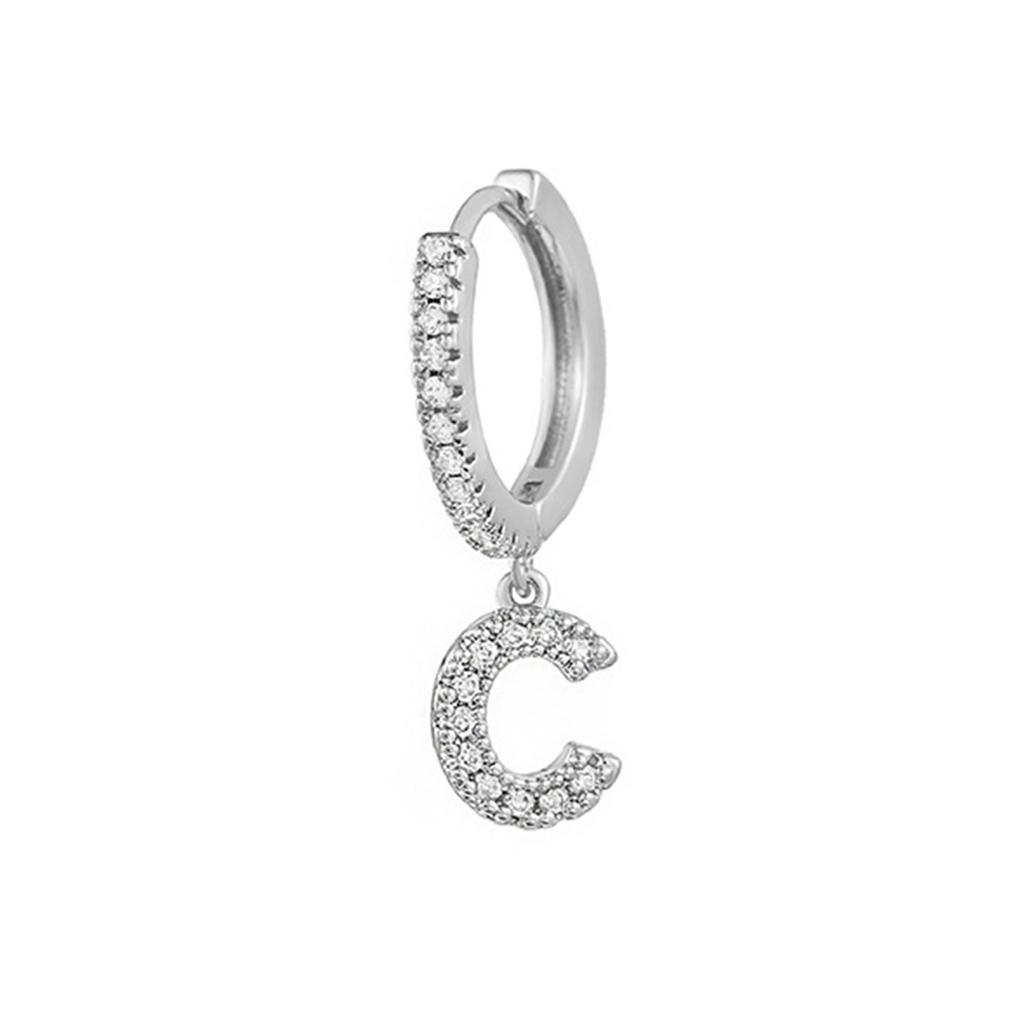 Ladies Earrings Jewelry Earrings Ladies Earrings Jewelry Alphabet Earrings