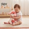 Comfort Companion Doll Highland Cow Stuffed Animal Toy, Soft Plush Scottish Cattle Doll, Cute Sitting Calf Decor Farm Present for Adults Kids