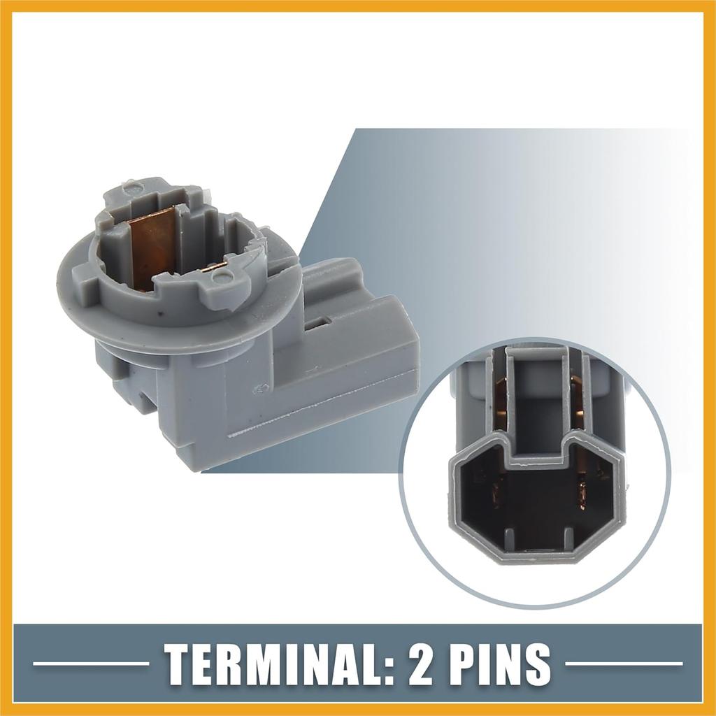 Tail Brake Light Lamp Bulb Socket Holder 81275-12501 8127512500 for Toyota RAV4 LE, Limited, XLE 2.5L 2013-2015 (Set of 2) Replacement