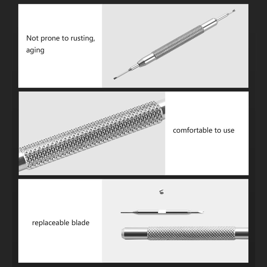 Professional Double Purpose Horology Screwdriver Compact Design Suitable For Watch Straps Removal & Component Adjustment