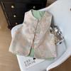 Vest Vest Small Vest Women's Summer Retro Buckle Outer Vest Top A3262