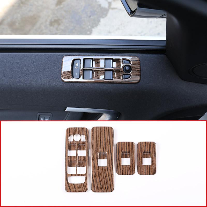 Per Land Rover Discovery Sport 2015-2018 Stile Legno Sabbia ABS Plastica Kit Finiture Interne Auto Accessori
