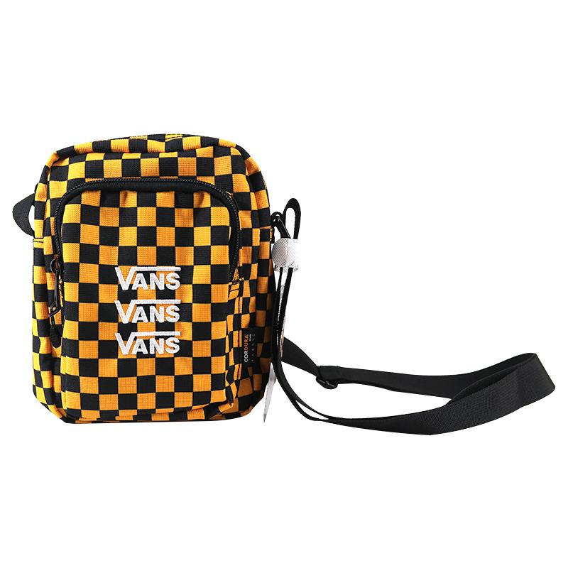 Vans Fabric Crossbody Bags Unisex Black Yellow Vans VN0A3TXMSF1
