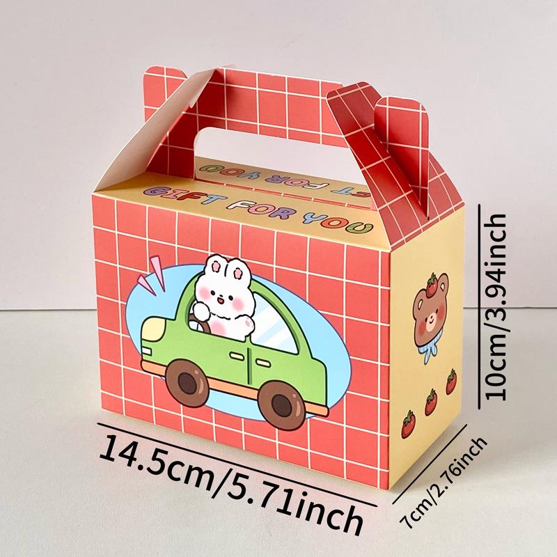 Qixi Festival Cartoon Candy Box: Birthday Gift, Snacks, Party Favor, Wedding Bag for Kindergarten Kids