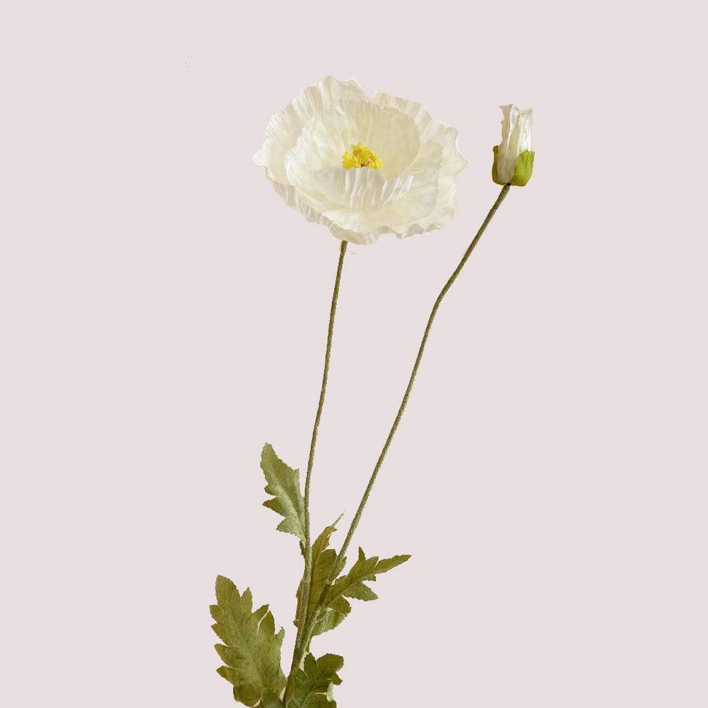 105CM Large Poppy Floral Artificial Flowers Yu Beauty Fake Flower for Wedding Party Bouquet Decor Home Room Vase Flower Supplies