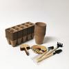 Dropshiping Nursery Pots Degradable Plant Nursery Seed Peat Pot Kit Biodegradable Herb Seed Starter Pots Kits