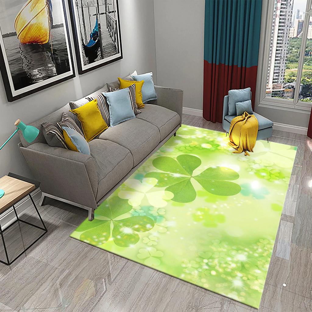 3D Colorful Leaves Carpet for Bathroom Entrance Door Anti-slip Floor Mat Kitchen Rug Mat for Living Room Bedroom Decor Area Mats