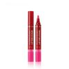 Double-ended Lip Pen Lip Oil Liquid Watercolor Lip Pen Lip Gloss Lip Color Lip Gloss Moisturizing and Easy To Apply Lip Gloss