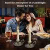 With Handle Metal Candlestick Vintage Candlestick Stand High Quality Candle Holder  Table Decor