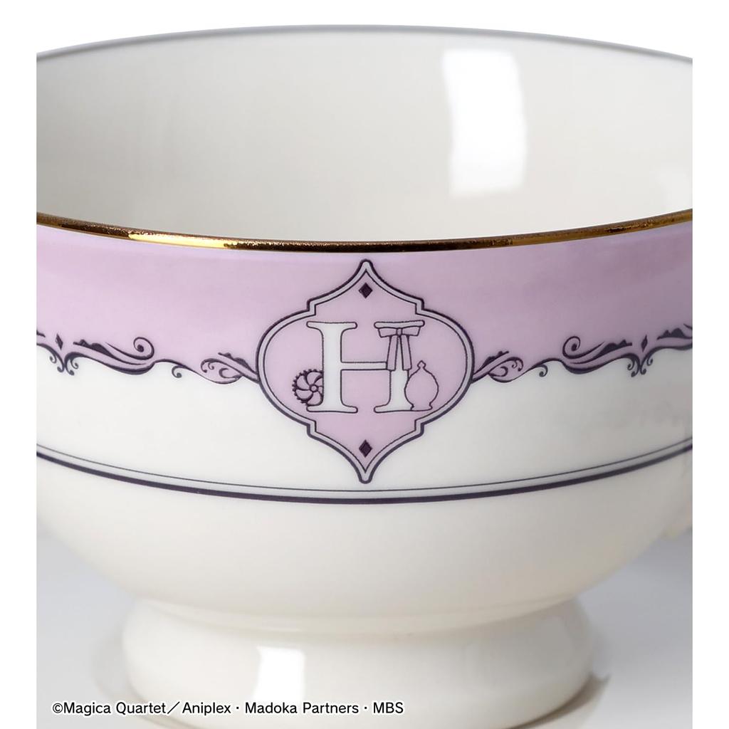 TV Anime Magi Madoka Akemi Homura Initial Motif Cup Saucer "Puella Magica" &