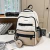 Junior High School Student Schoolbag Colored Large Capacity Backpack Campus Computer Backpack
