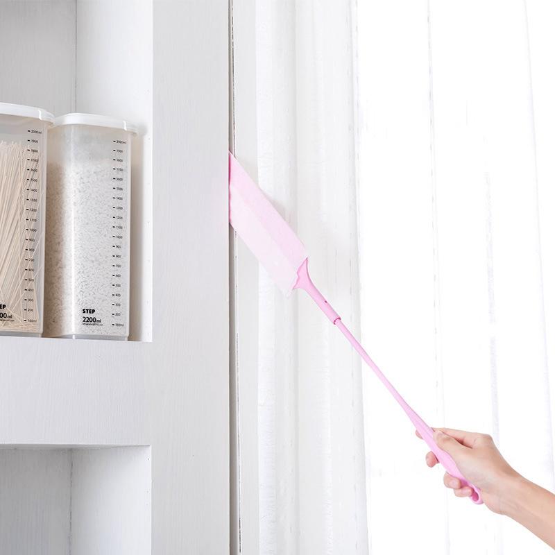 Durable Soft Extended Gap Dust Brush Electrostatic Dust Duster Household Dust Sweeping Indoor Bed Bottom Cleaning Tools