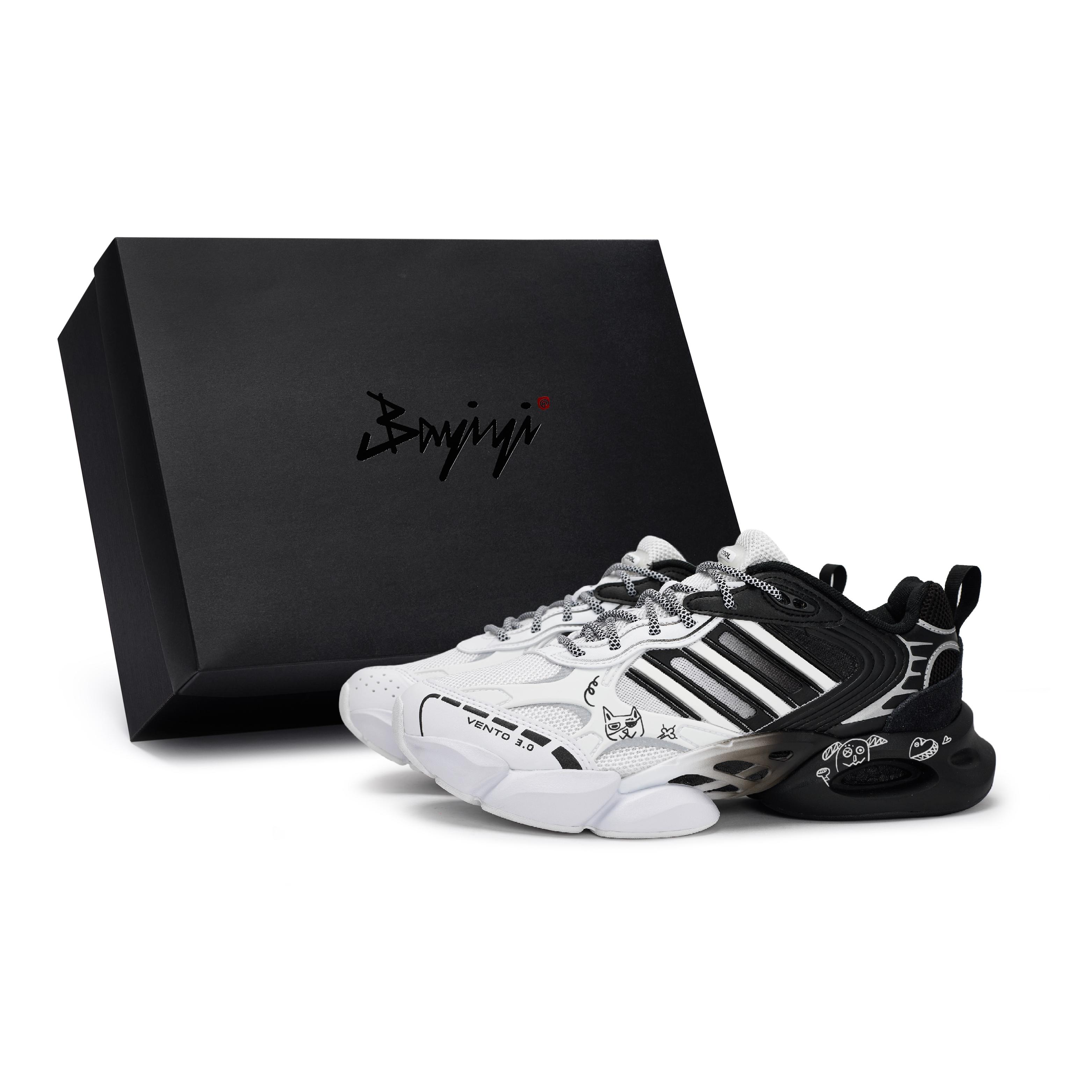 

Adidas CLIMACOOL VENTO 3.0 Slip Resistant Abrasion Resistant Low top Running Shoes Men s White Black IF9698(Team80-S-BOX) 40