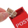 Craft With Mail Sack Postcard Dollhouse Miniature Letter Box Mini Mailbox Simulation Furniture Toy
