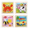 Kids Funny Cartoons Puzzle Toy Jigsaw Wooden Educational Study