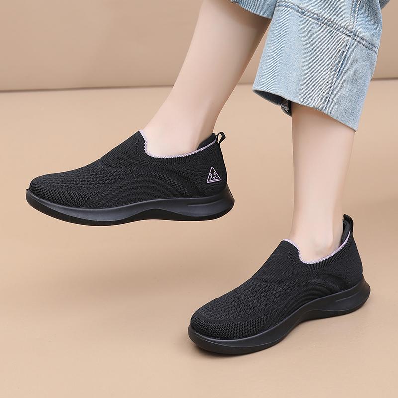 Summer New Women'S Slip-On Casual Shoes For Outdoor Travel Breathable And Comfortable Anti-Slip Free Shipping Women'S