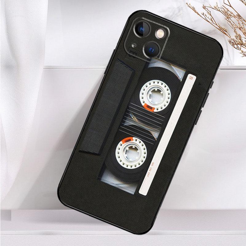 Cassette Mix Tape Shockproof Case For iPhone 17 11 14 15 16 Pro Max Plus 12 13 Mini 16e 17 Air Phone Cover