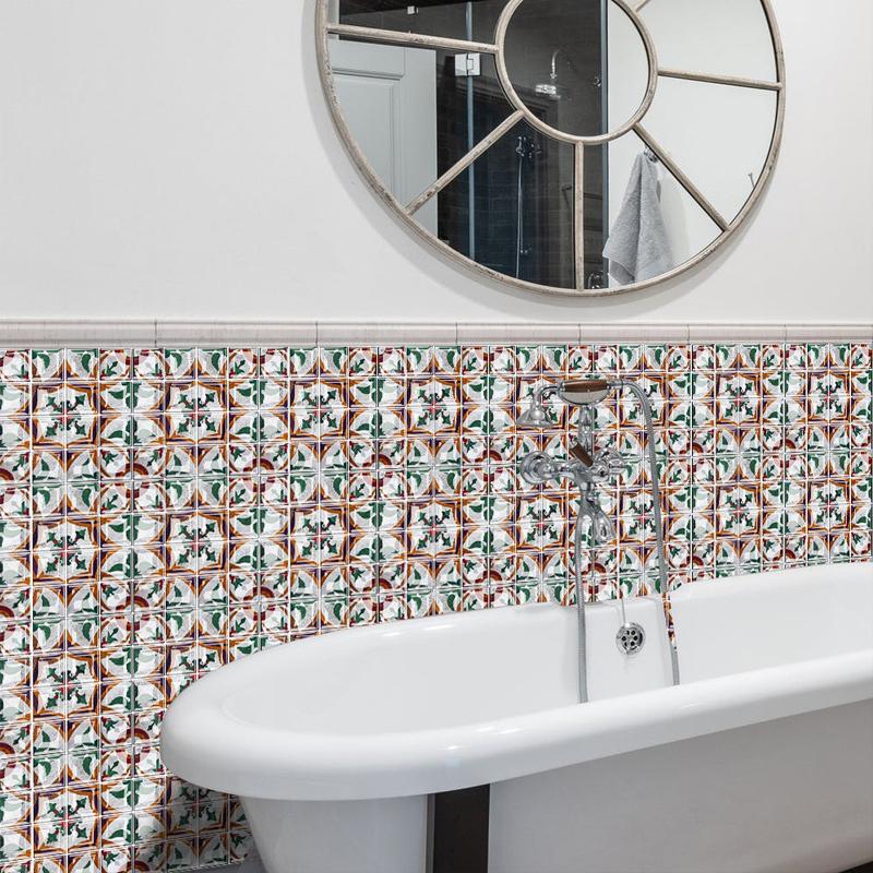 10/15/20 CM Küche Stick auf Fliesen Aufkleber Bad Mosaik Selbst Klebe Wand Fliesen