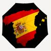 1 Stück Spanien Flagge Regenschirm - 8 Speichen verstärkt, Automatisches Öffnen, Leicht & Langlebig, Süßes Modeaccessoire für Draußen - T354