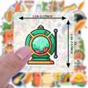 Cartoon Exploration Stickers Educational Education DIY Stickers Stickers For Guitar DIY Bicycle Skateboard Laptop