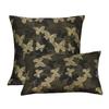 BUYNOW Black Dutch Velvet Colorful Hemp Jacquard Print Pillowcase Vintage Pastoral Lace Sofa Cushion Cover Home Bedroom Decor