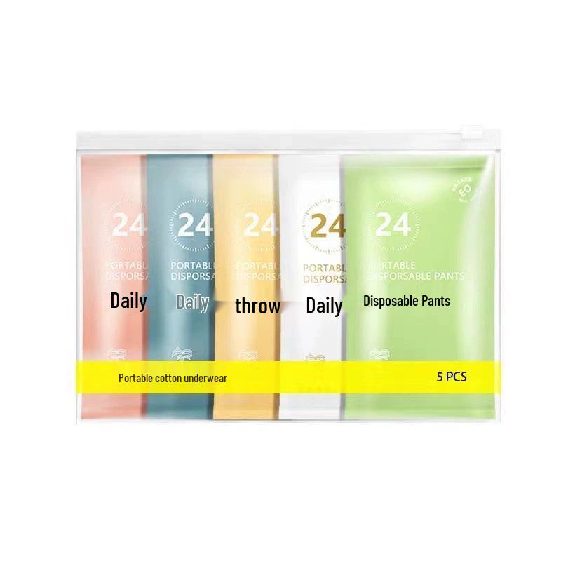 Sterile Disposable Postpartum & Travel Underwear - Cotton, Skin-Friendly for Women & Babies