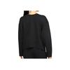 Nike Yoga Luxe Crew Neck Pullover Sweatshirt Women Tops Black DM6976-010
