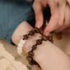 Jixiang Coffee offers natural pure coffee beans and obsidian bodhi beads bracelets for women, which are very beautiful and suitable for summer