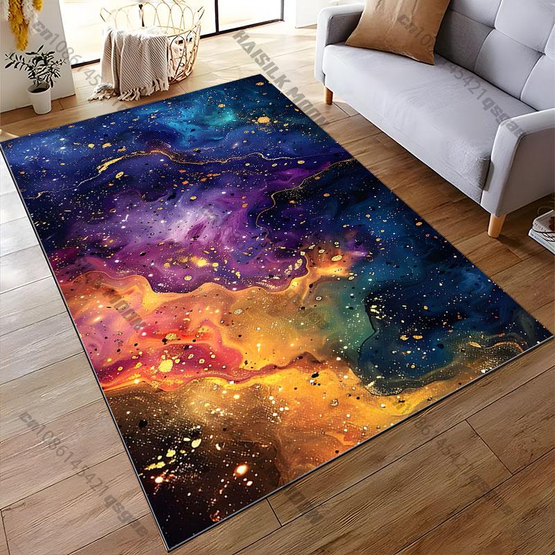 

Stars galaxy universecarpet Yoga living room room decor children s crawling mat doormat area rug games floor mat 40x60cm