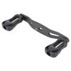 Fishing Reel Handle Carbon Fiber Baitcasting Trolling Reel Rocker Fishing Reel Crank Accessory for Replacement 95mm